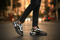 Premium Black Leather Flexible Shoes – Flexible Comfort Meets Timeless Elegance