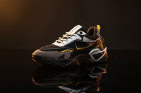 Premium Black Leather Flexible Shoes – Flexible Comfort Meets Timeless Elegance