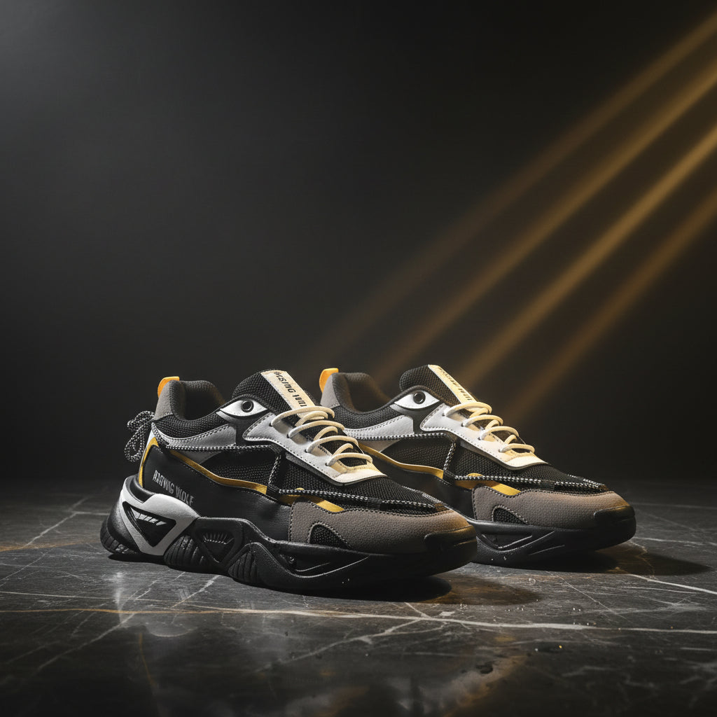 Premium Black Leather Flexible Shoes – Flexible Comfort Meets Timeless Elegance