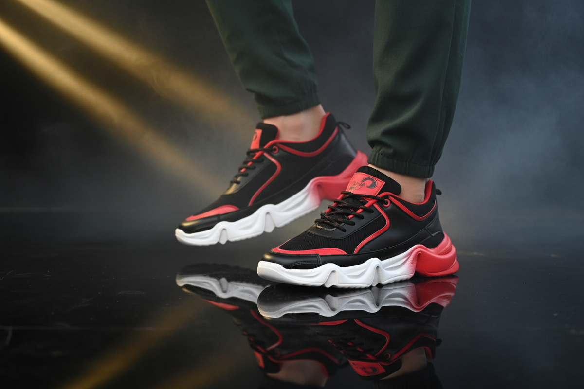 Premium Red Athletic Shoes – Luxury Performance Footwear for the Discerning Athlete